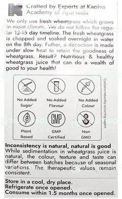 Kapiva Wheatgrass Juice 1 Litre